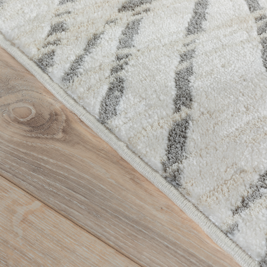Ковер MONZA 0.8*1.5 дизайн M322A IVORY/PL.GREY, превью