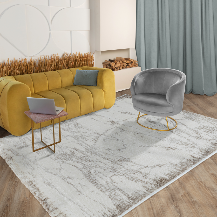 Ковер SIRIUS 2*3 дизайн T2028LL CREAM/MINK, предпросмотр