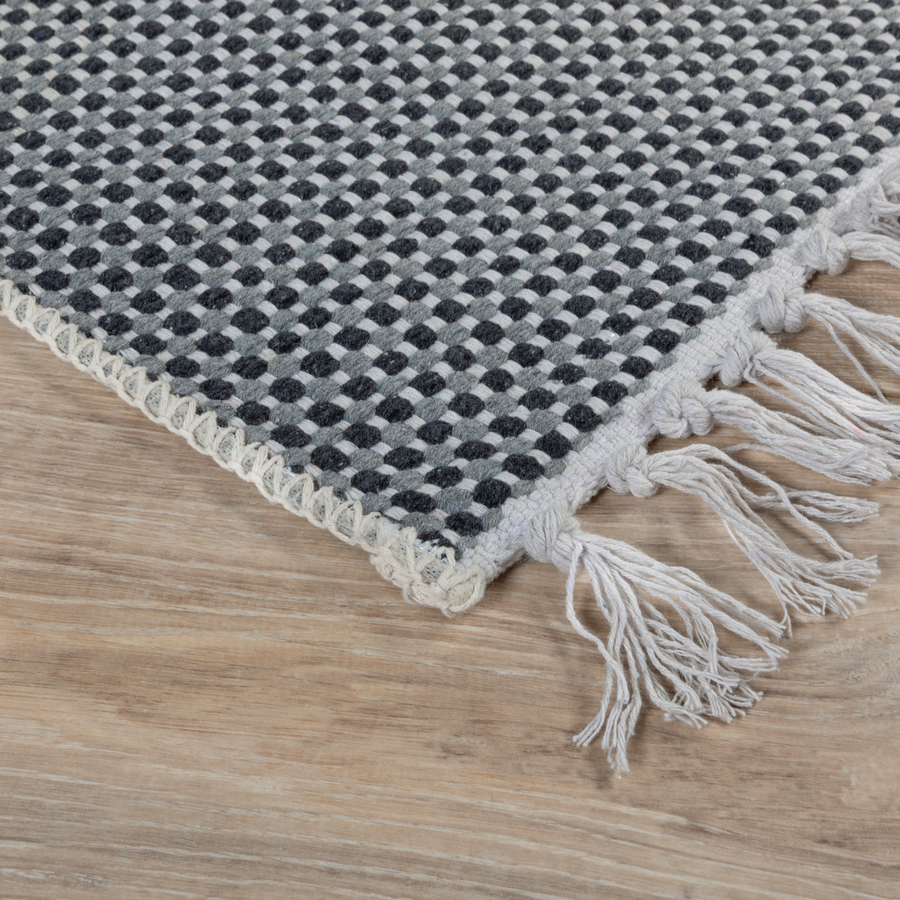 Ковер CAYER 0.8*1.5 дизайн 140 ANTHRACITE/LT.GREY, предпросмотр