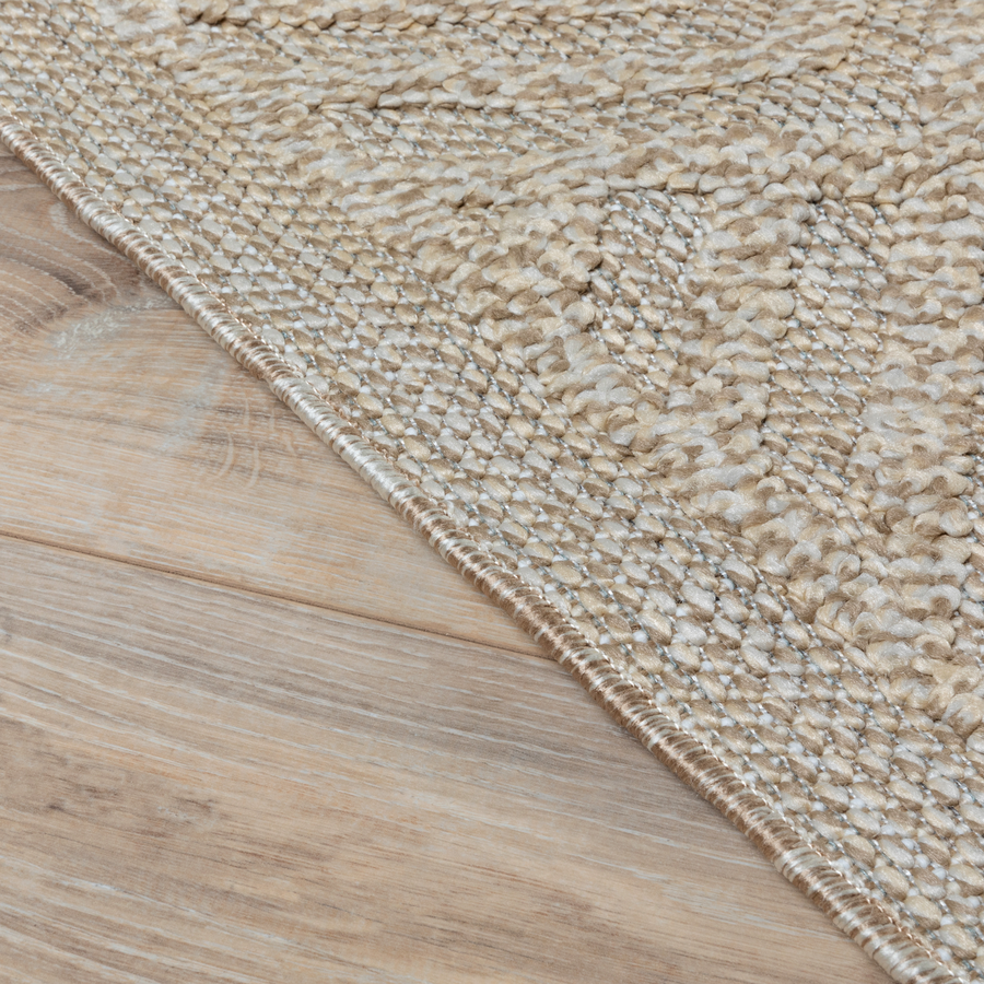 Ковер INESSA 0.8*1.5 дизайн SS004 D.BEIGE/D.BEIGE, превью