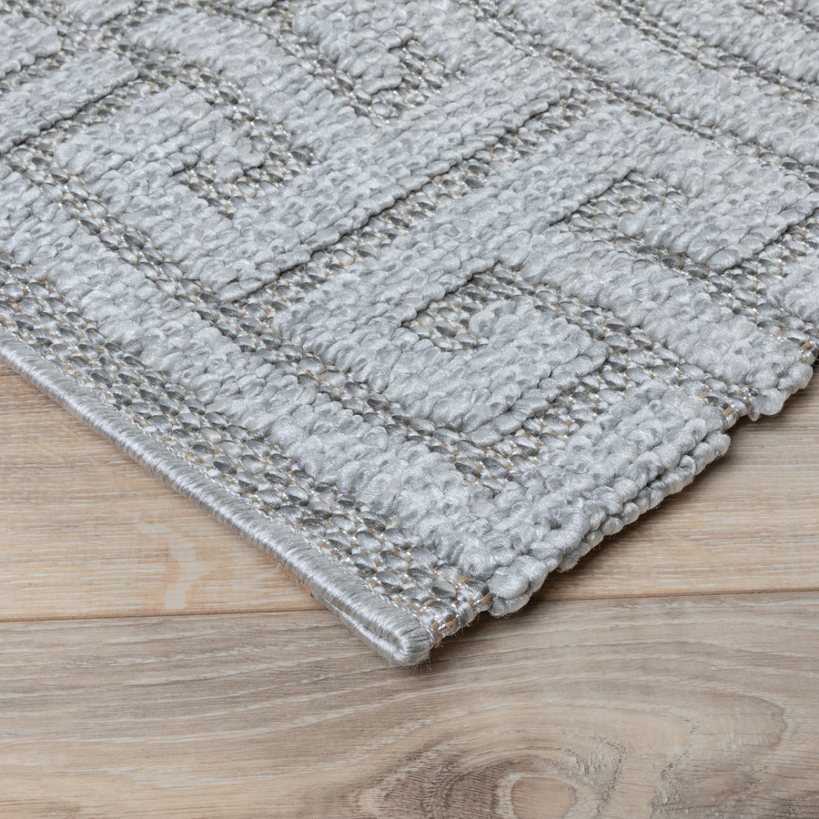 Ковер INESSA 0.8*1.5 дизайн SW021 GREY/L.GREY, предпросмотр
