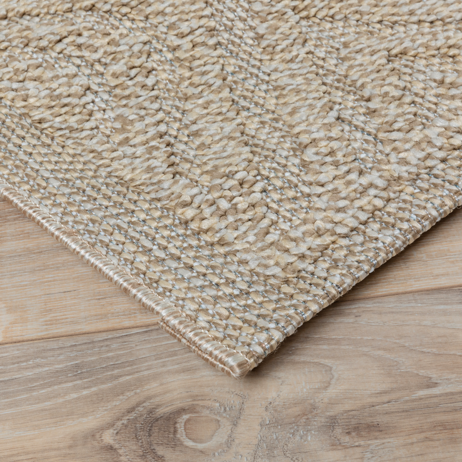 Ковер INESSA 0.8*1.5 дизайн SS016 D.BEIGE/D.BEIGE, превью