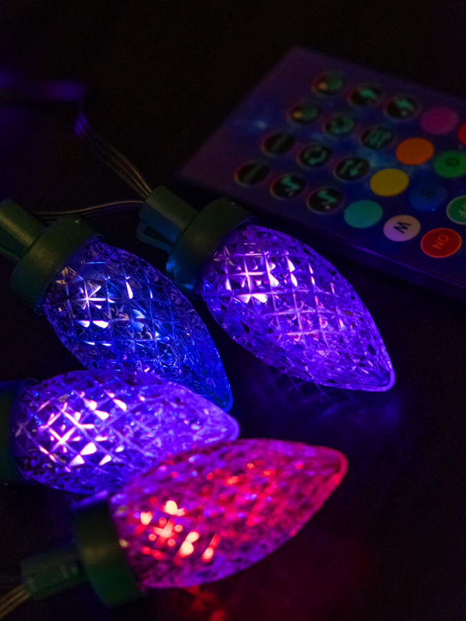 Гирлянда внутренняя Шишки SH LIGHTS 50 LED многоцветный 12 м, превью