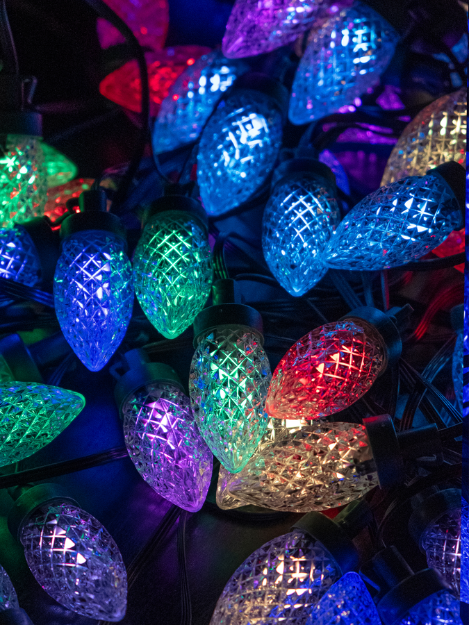 Гирлянда внутренняя Шишки SH LIGHTS 50 LED многоцветный 12 м, превью