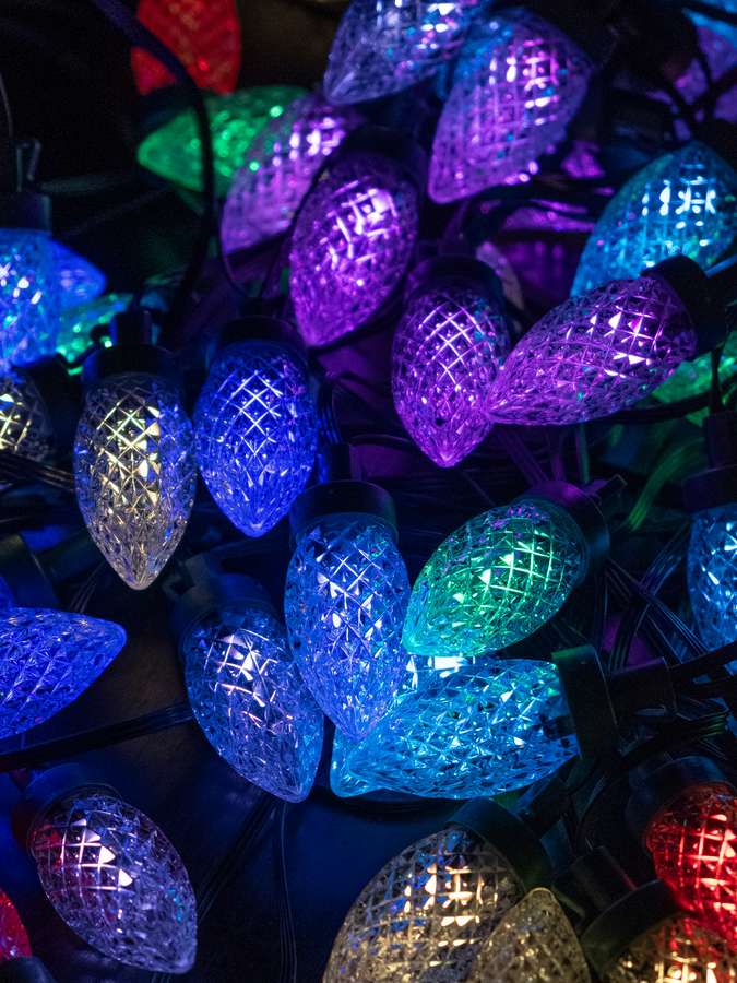 Гирлянда внутренняя Шишки SH LIGHTS 50 LED многоцветный 12 м, превью