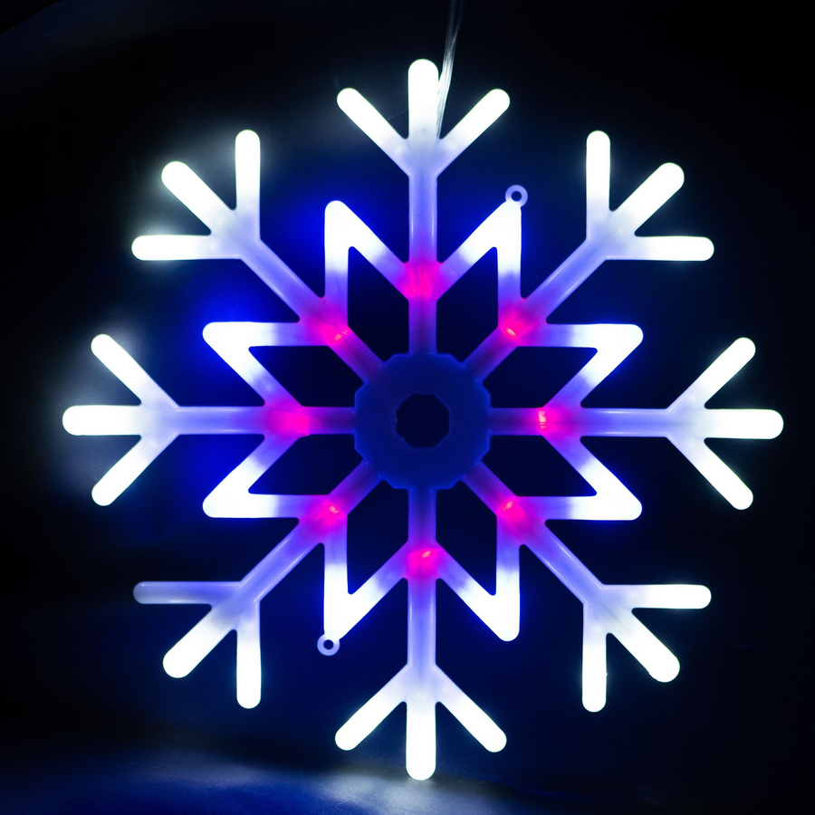 Световая фигура снежинка SH Lights RGB 39 см, предпросмотр