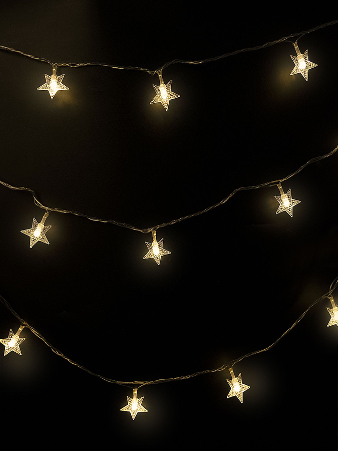 Гирлянда внутренняя SH LIGHTS 30 LED белый 3,5 м, превью