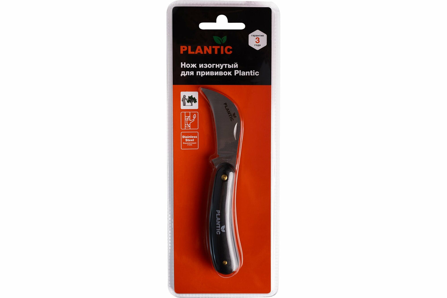 Нож для прививок PLANTIC изогнутый, 197м, превью