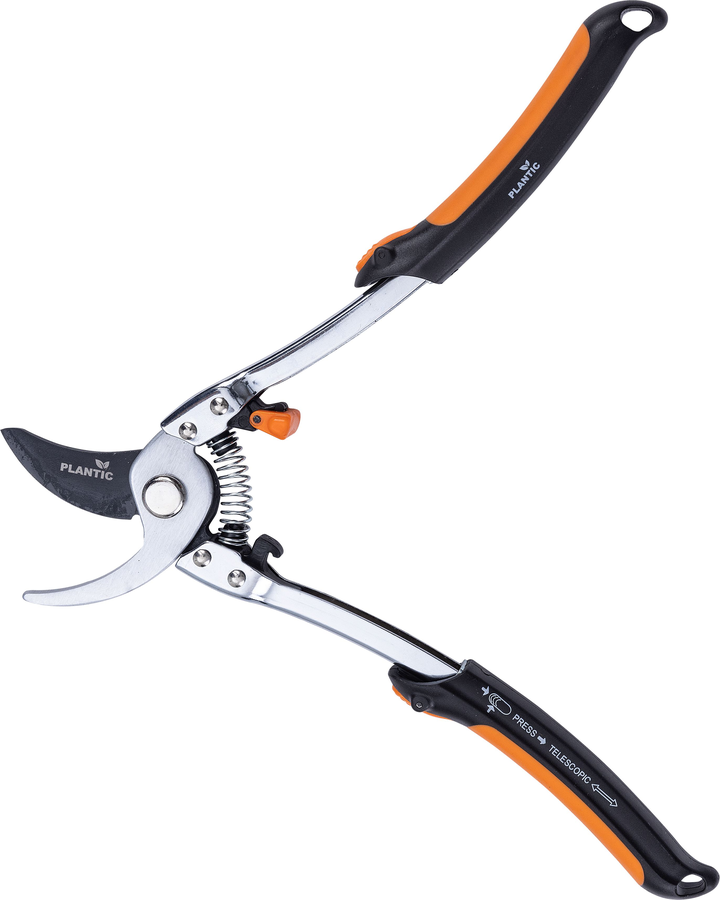 Секатор PLANTIC PRO86 плоскостной с телескопическими рукоятками, 223мм, превью