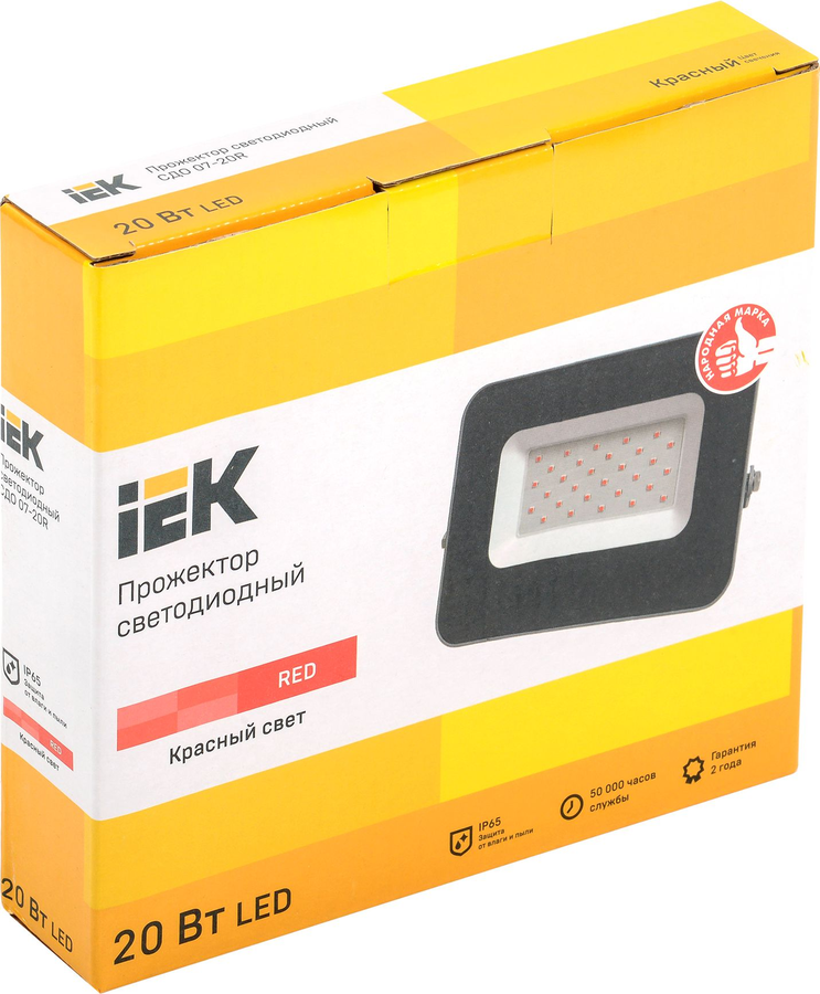 Уличный прожектор IEK СДО 07-20R IP65, превью