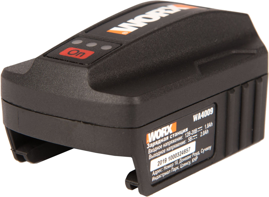 Адаптер для аккумулятора Worx WA4009 Li-Ion 5 В 2 А, превью
