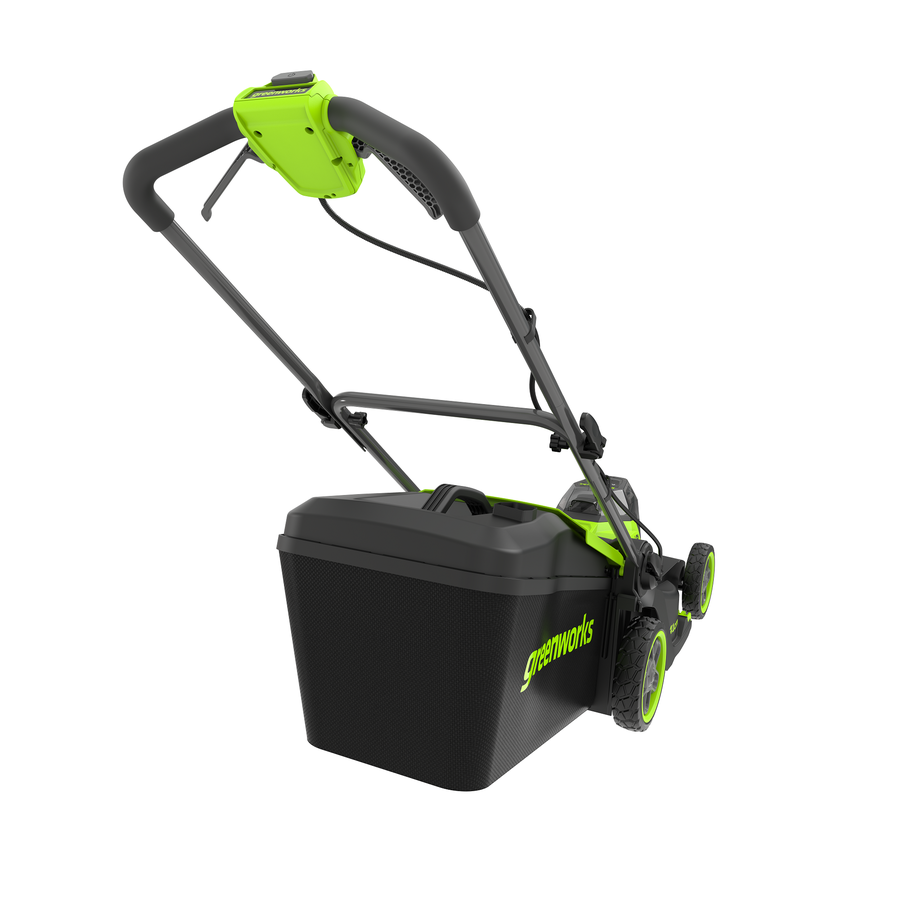 Газонокосилка аккумуляторная GREENWORKS 2х24В 41см, с двумя акб и з/у, GD24X2LM411, превью