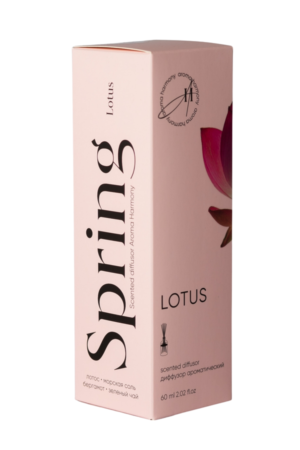 Диффузор ароматический Aroma Harmony "Lotus". "Лотос", 60 мл, предпросмотр