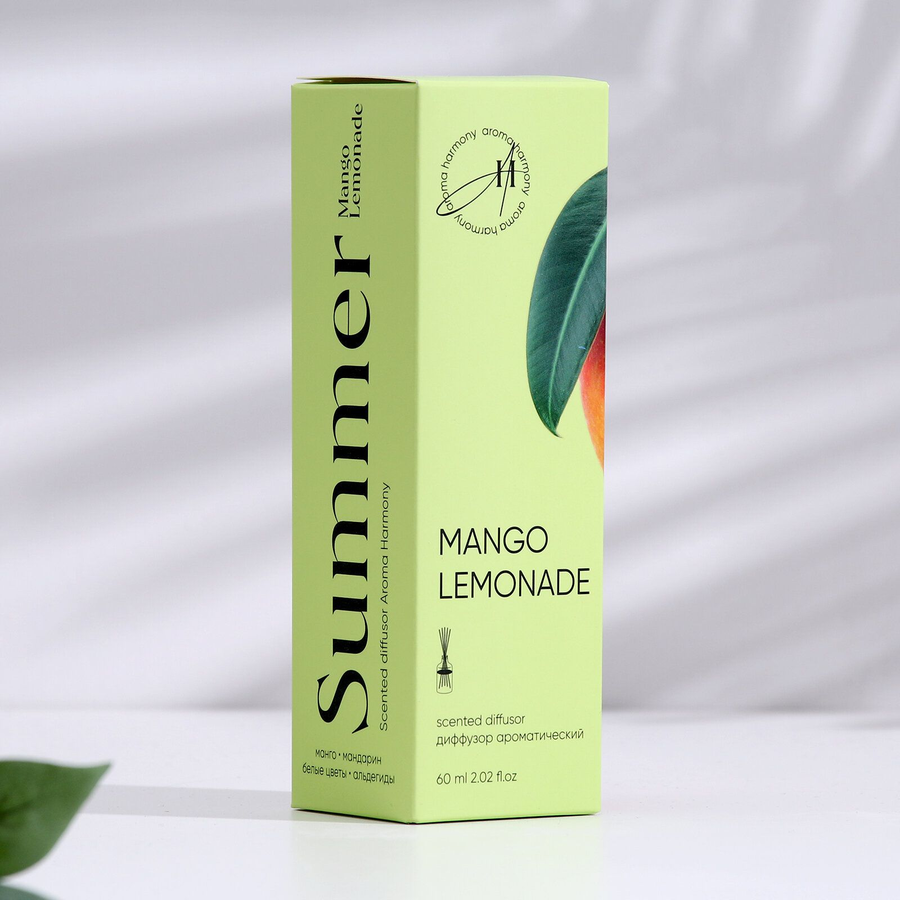 Диффузор ароматический Aroma Harmony "Mangо lemonade". "Манго лимонад", 60 мл, превью