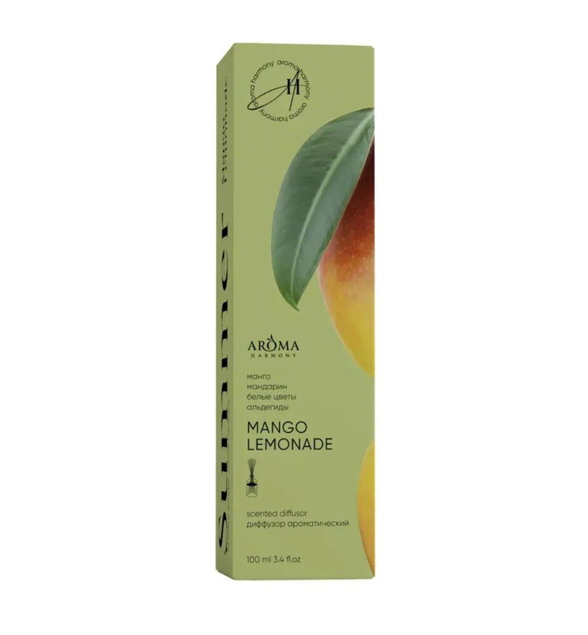Диффузор ароматический Aroma Harmony "Mangо lemonade". "Манго лимонад", 60 мл, превью