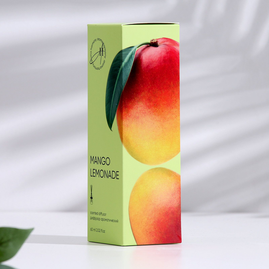 Диффузор ароматический Aroma Harmony "Mangо lemonade". "Манго лимонад", 60 мл, предпросмотр