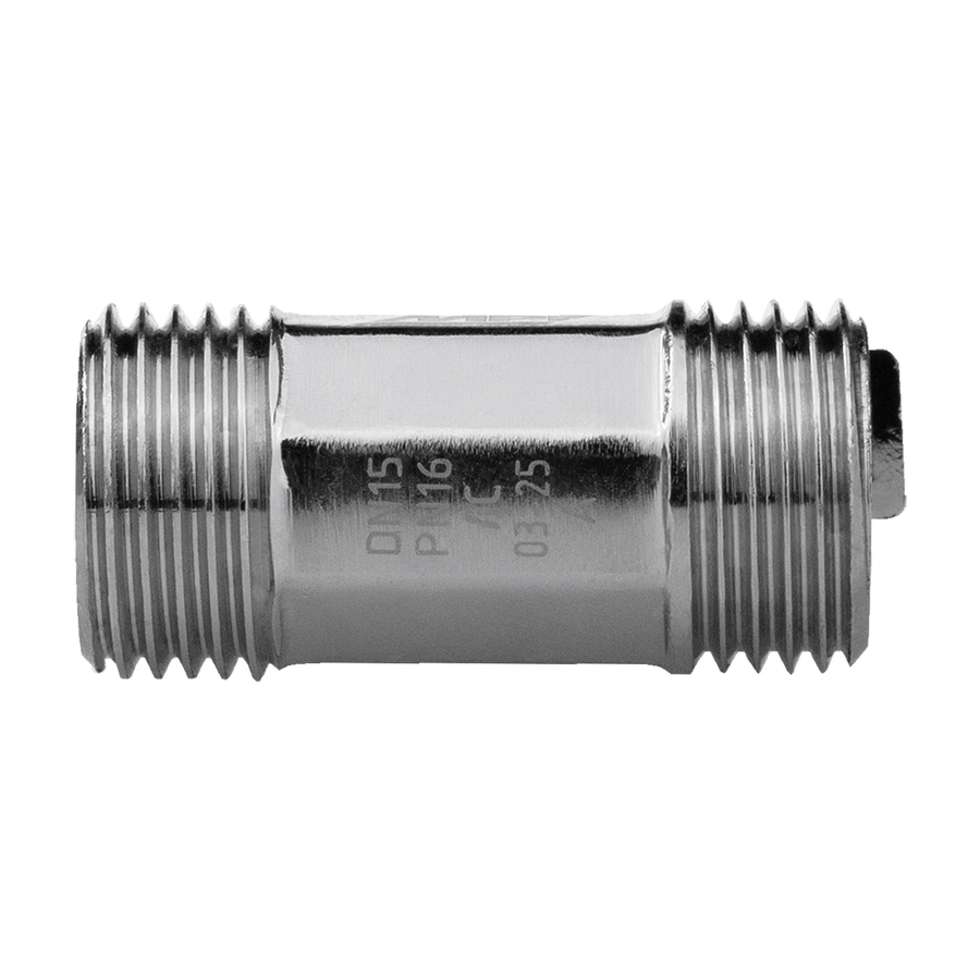 Кран шаровой MPF D 1/2" латунь хром, превью