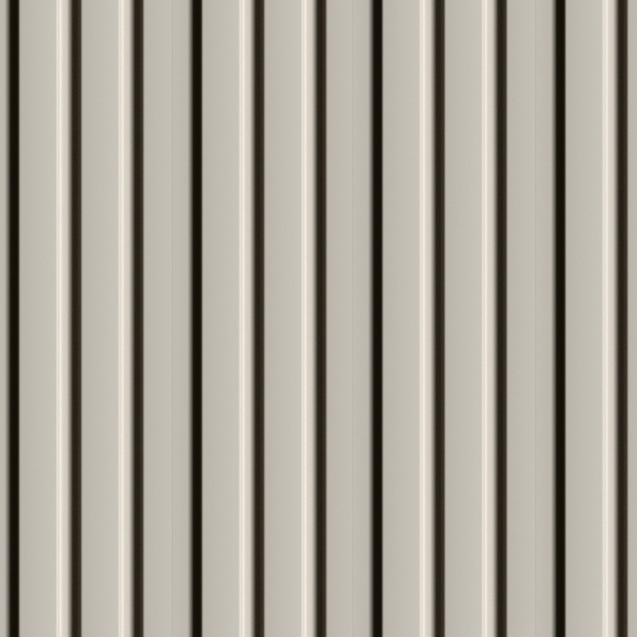 Панель Стеновая Реечная МДФ Stella Beats De Luxe Sandgrau 2700x119x16 мм, предпросмотр