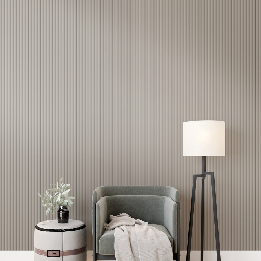 Профиль Старт-Финиш МДФ Stella Wave De Luxe Sandgrau 2700x55x16, предпросмотр