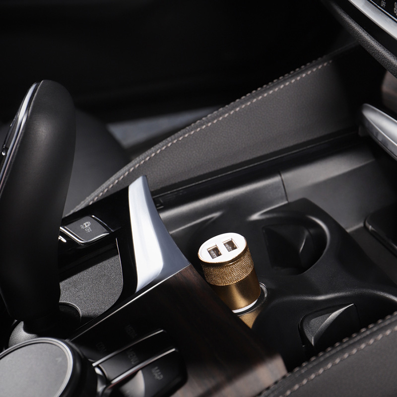 Автомобильное зарядное устройство REXANT АЗУ 1000+2100 mA 2хUSB белое, предпросмотр