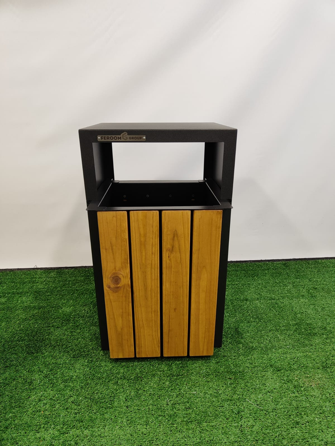 Урна уличная FEROOM GROUP Classic 31х36х61см, 1,2мм, 34л, 17кг, предпросмотр