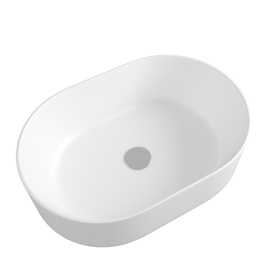 Раковина для ванной накладная Watersense Camila 46 белая W00023, предпросмотр