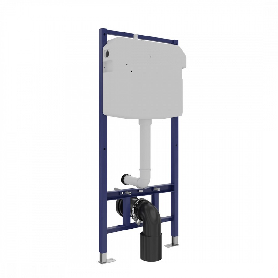 Инсталляция Watersense Areadna 55, MSW13532, для подвесного унитаза, хром. кнопка, превью