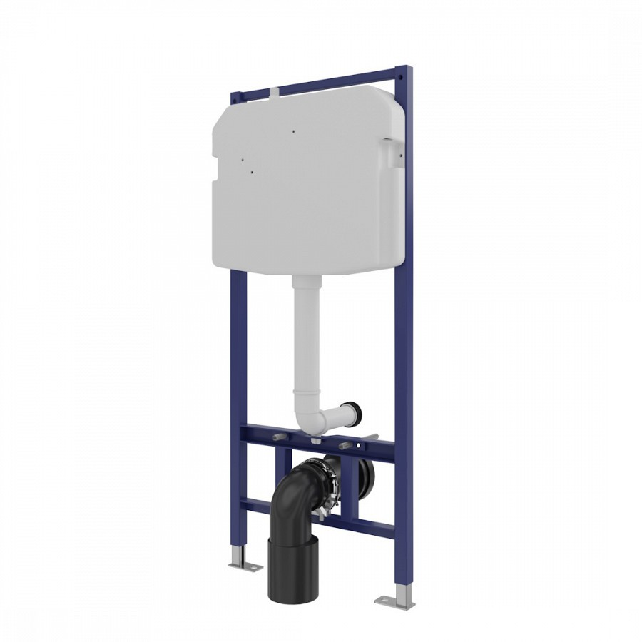 Инсталляция Watersense Areadna 55, MSW13532, для подвесного унитаза, хром. кнопка, превью
