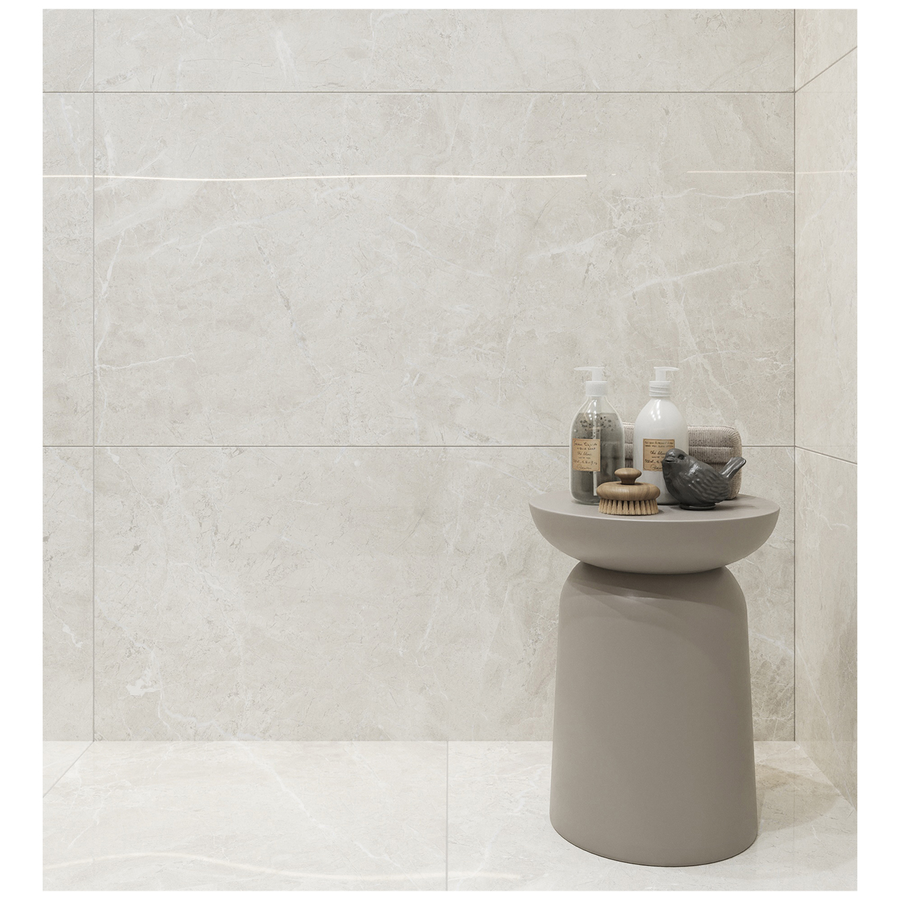 Керамогранит ARCADIA CERAMICA Farenze Blanco серый полированный 60x120 см 1,44 м2, предпросмотр