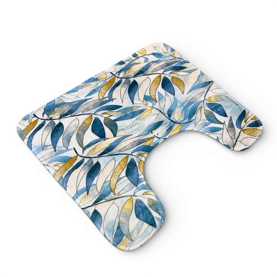 Комплект ковриков DASCH GMBH в/к 40/60 и 40/50 Fresh Printed Листья, предпросмотр