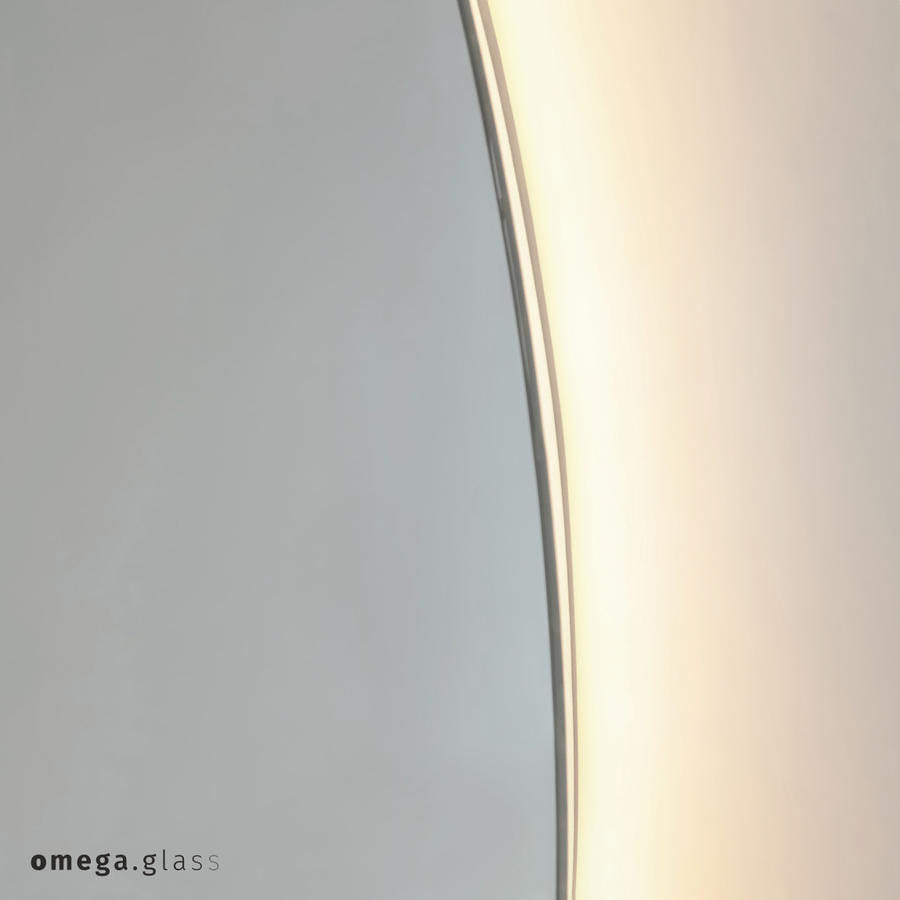 Зеркало OMEGA GLASS с подсветкой Gemy 8 80х80, превью