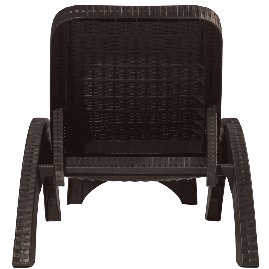 Шезлонг OLA DOM Rattan, коричневый 187х73х44см, 13,5кг, превью