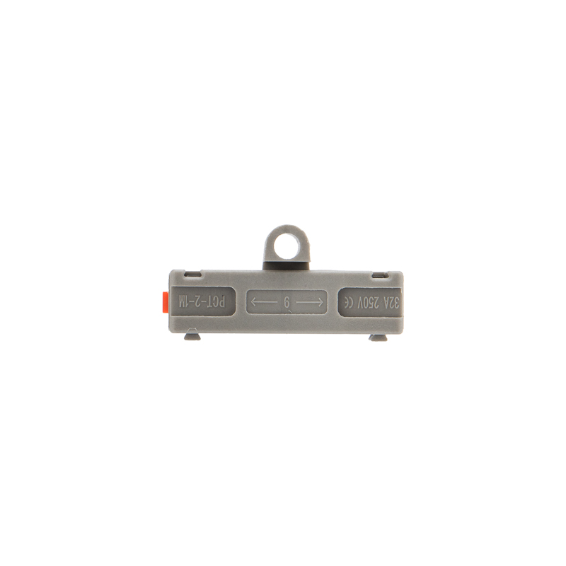 Клемма REXANT смк 222-421p проходн 1 полюс, монт.площ.(0,08-4 мм²), серая, превью
