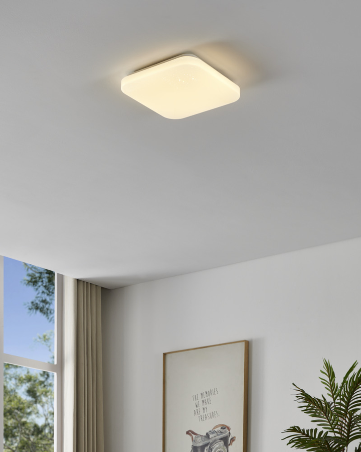 Светильник EGLO настенно-потолочный frania-s led 5вт сталь, белый, превью