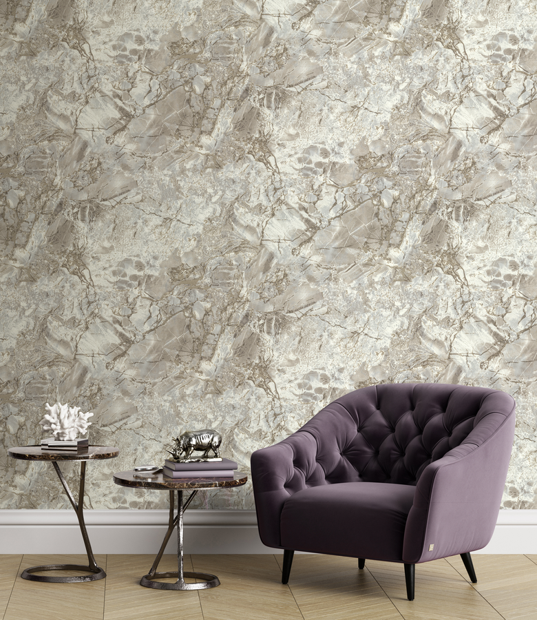 Обои флизелиновые EURO DECOR Euro Decor Lucerna 7318-12 коричневые, превью