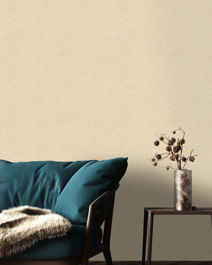 Обои флизелиновые EURO DECOR Euro Decor Linen 7337-08 бежевые, предпросмотр
