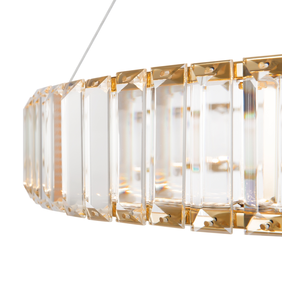 Светил.подвесной FREYA FR5257PL-L25G Tier Латунь LEDx22,5, превью