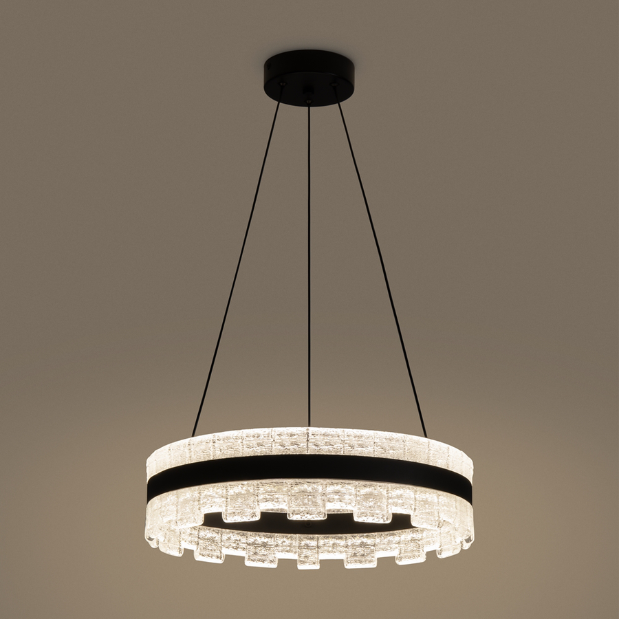 Светил.подвесной FREYA FR6241PL-L84B Orio Черный LEDх84, предпросмотр