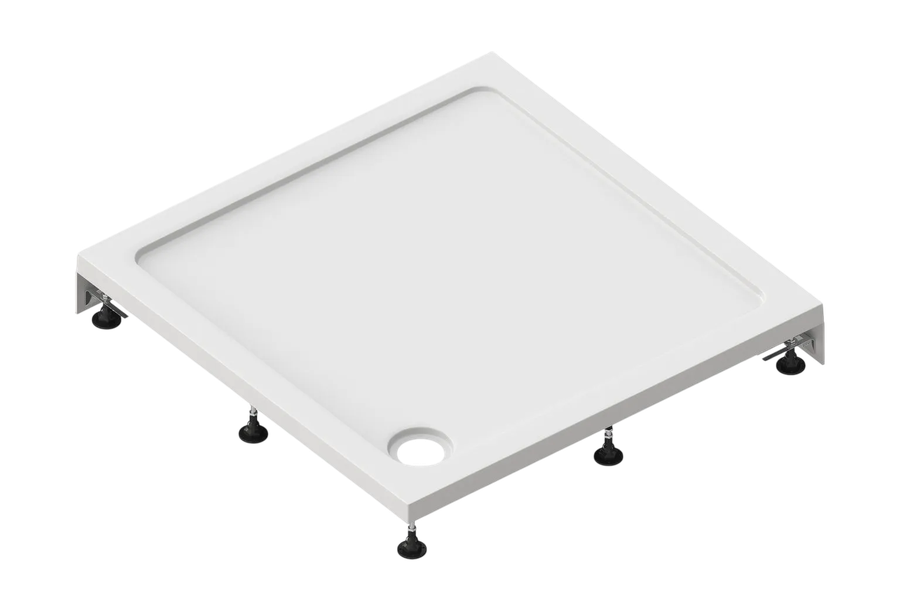Поддон BASS душевой Style Квадрат 80×80см, предпросмотр