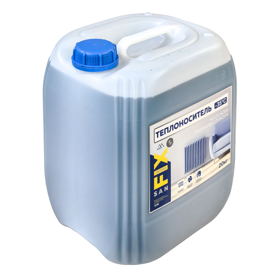 Теплоноситель SANFIX -35 пропиленгликоль с карбоксилатными присадками, превью