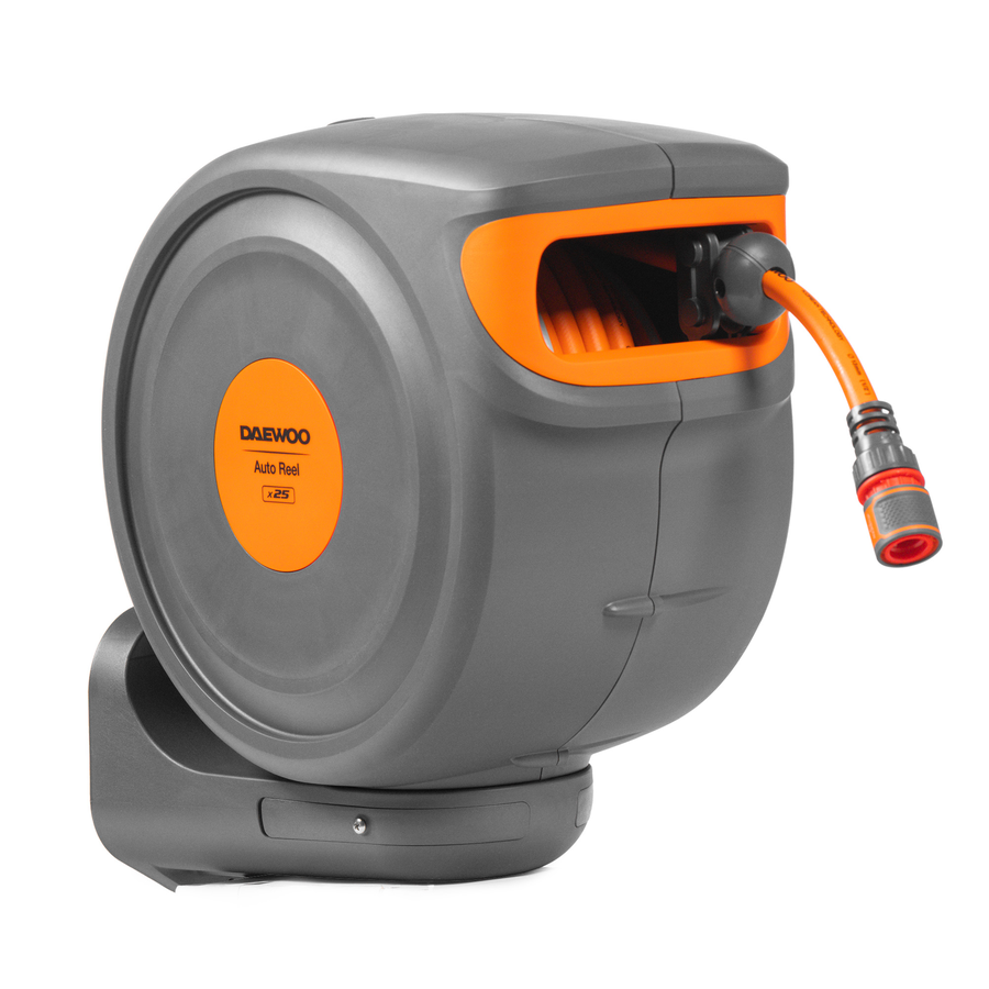 Катушка автоматическая DAEWOO Auto Reel со шлангом 25м, Dws 3225, предпросмотр
