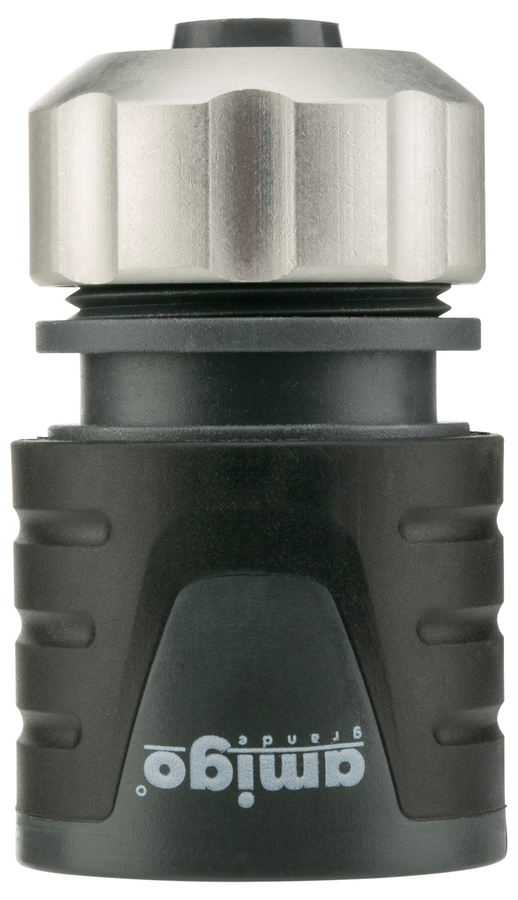 Коннектор AMIGO с алюминиевой цангой 1/2", ABS-пластик, 79010, предпросмотр