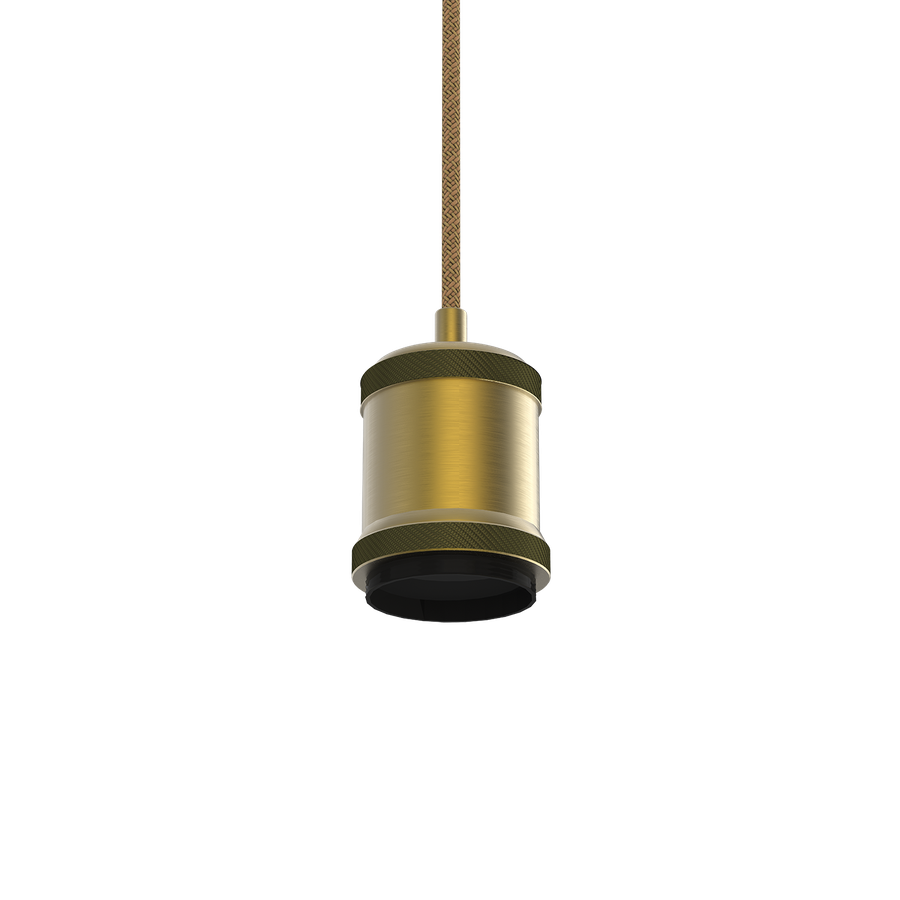 Светильник GAUSS подвесной Decor PL022 бронзовый E27, 1 м, 1/40, предпросмотр