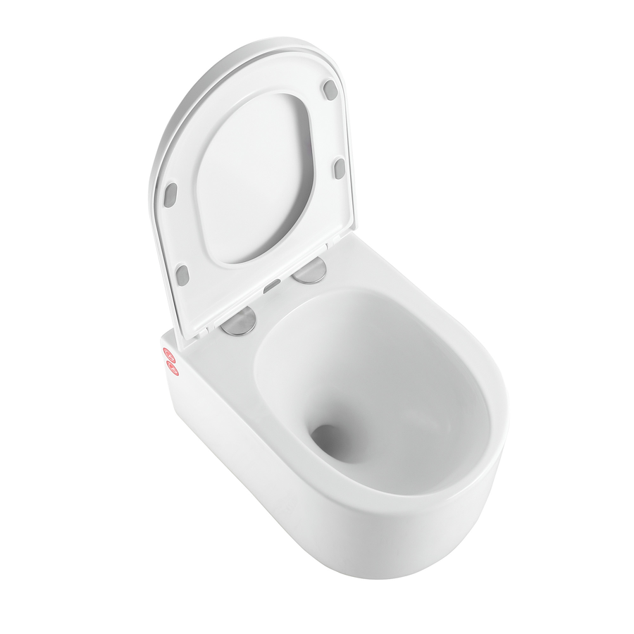 Унитаз подвесной TOKITO Торнадо безободковый с микролифтом EASY CLEAN, предпросмотр