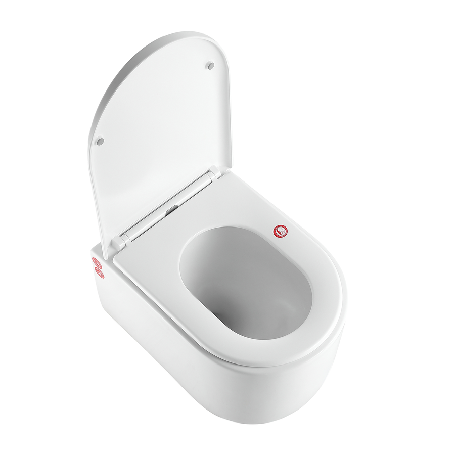 Унитаз подвесной TOKITO Торнадо безободковый с микролифтом EASY CLEAN, превью