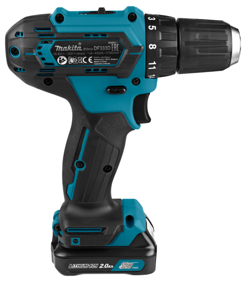 Дрель-шуруповерт MAKITA аккум. G 12В max, 10мм, 30/14Нм (2х2.0Ач,з/у), предпросмотр