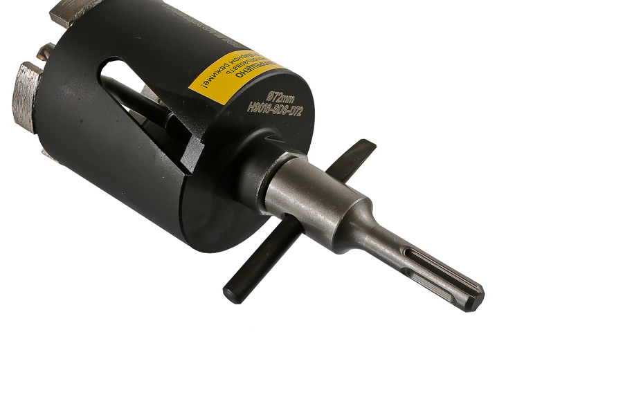 Коронка алмазная HANSKONNER по армир бетону H9018-SDS-D72 72x80, предпросмотр