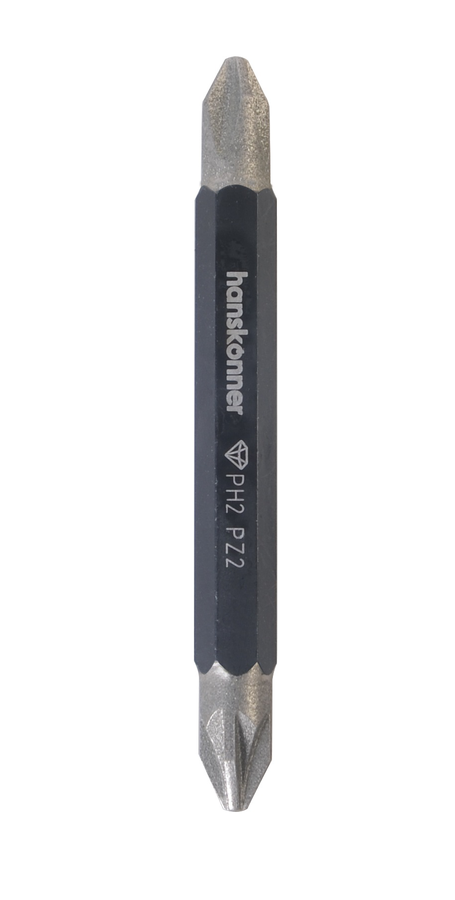 Биты HANSKONNER двусторонние HKPH2PZ2-65D-2 PH2xPZ2x65, предпросмотр