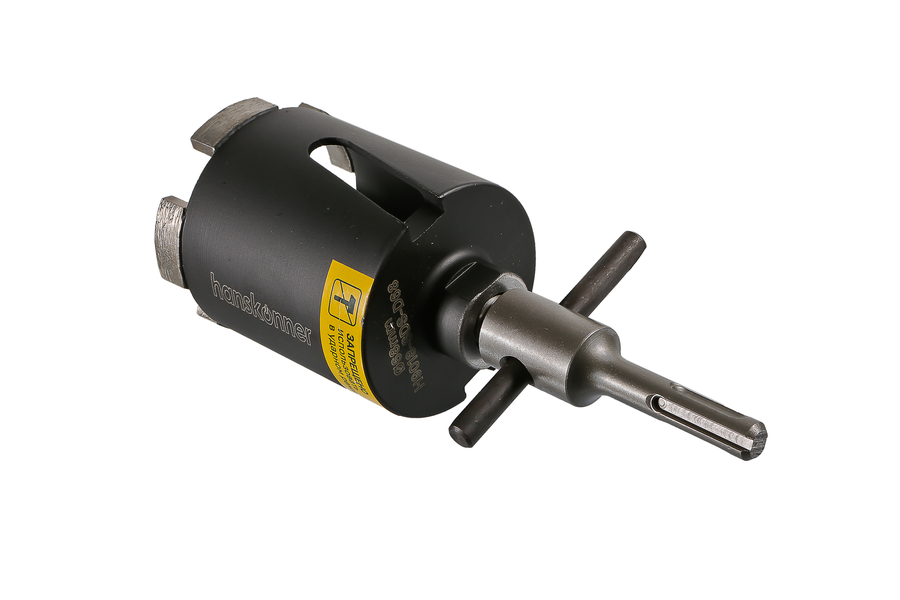 Коронка алмазная HANSKONNER по армир бетону H9018-SDS-D68 68x80, предпросмотр