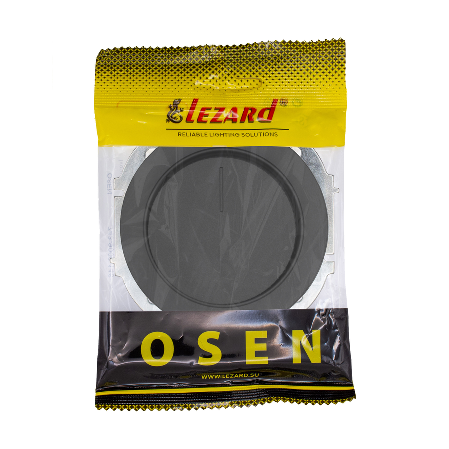 Диммер LEZARD д/LED ламп 250 Вт чёр.бархат, предпросмотр